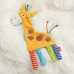 Мягконабивная игрушка sigikid, шуршащий комфортер Жираф, коллекция PlayQ