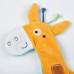 Мягконабивная игрушка sigikid, шуршащий комфортер Жираф, коллекция PlayQ