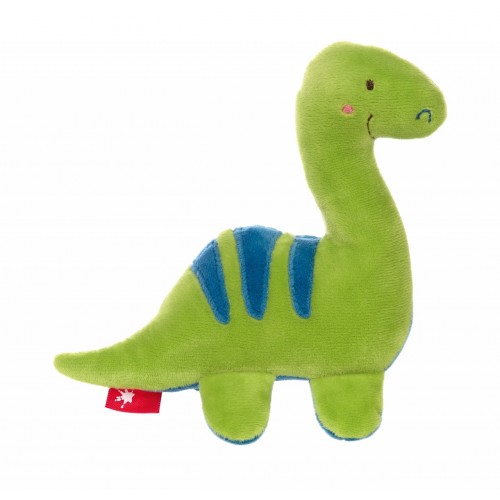 Игрушка-хваталка для малыша sigikid, Динозавр с пищалкой, коллекция Красные Звезды
