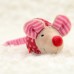 Игрушка хваталка для малыша sigikid,  Розовая Мышка,   коллекция Красные Звезды